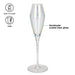 2-Piece 230ml Champagne Glass