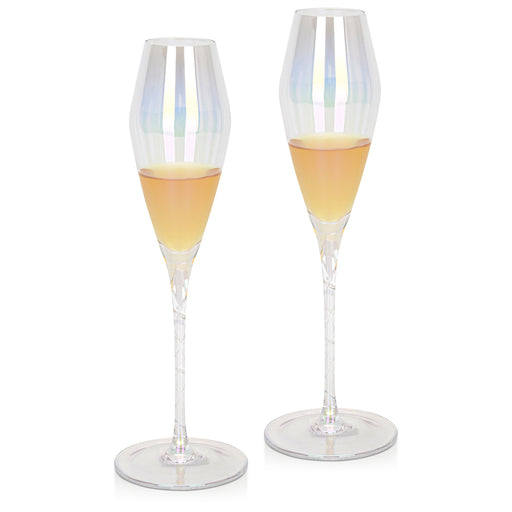 2-Piece 230ml Champagne Glass