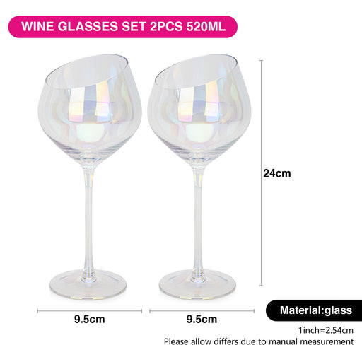 2-Piece 520ml Wine Glass
