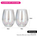 2-Piece 550ml Glass Set