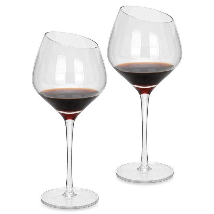 Set of 2 Red Wine Glasses 550ml (Glass)