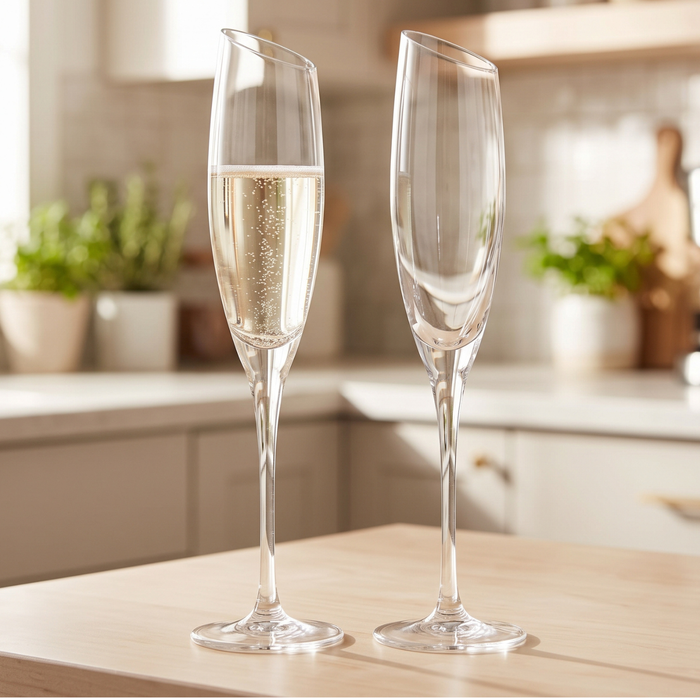 2-Piece Champagne Glasses Set 190 ml (Glass)