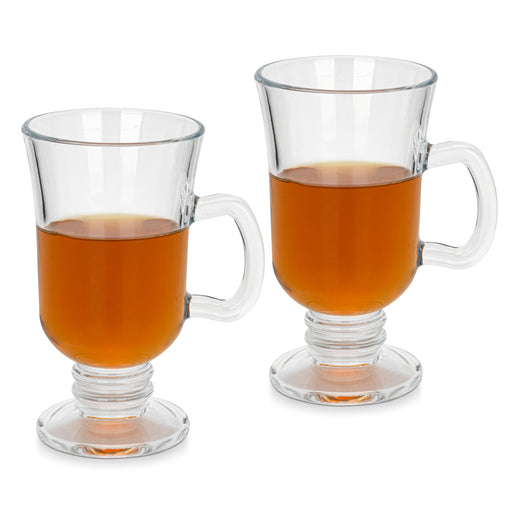 2-Piece Irish Coffee Glass Mugs 250ml