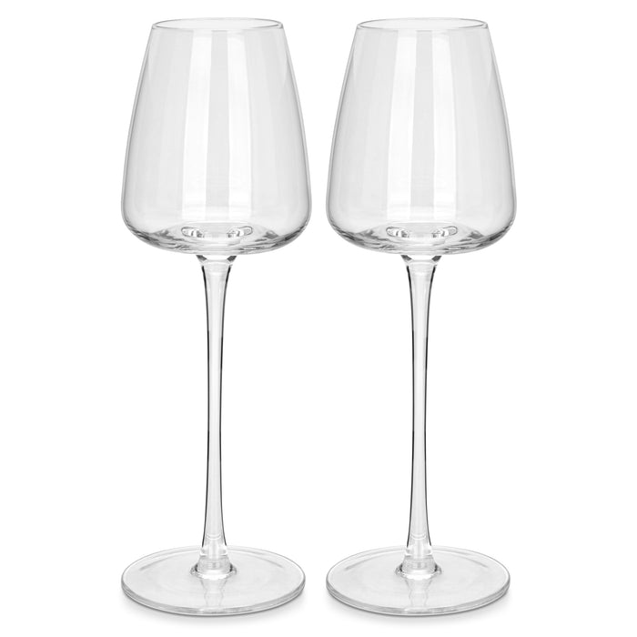 Set of 2 White Wine Glasses Set 310 ml (Glass)