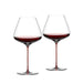 2-Piece Burgundy Wine Glasses 960ml (glass)