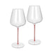 2-Piece Bordeaux Wine Glasses 765ml (glass)