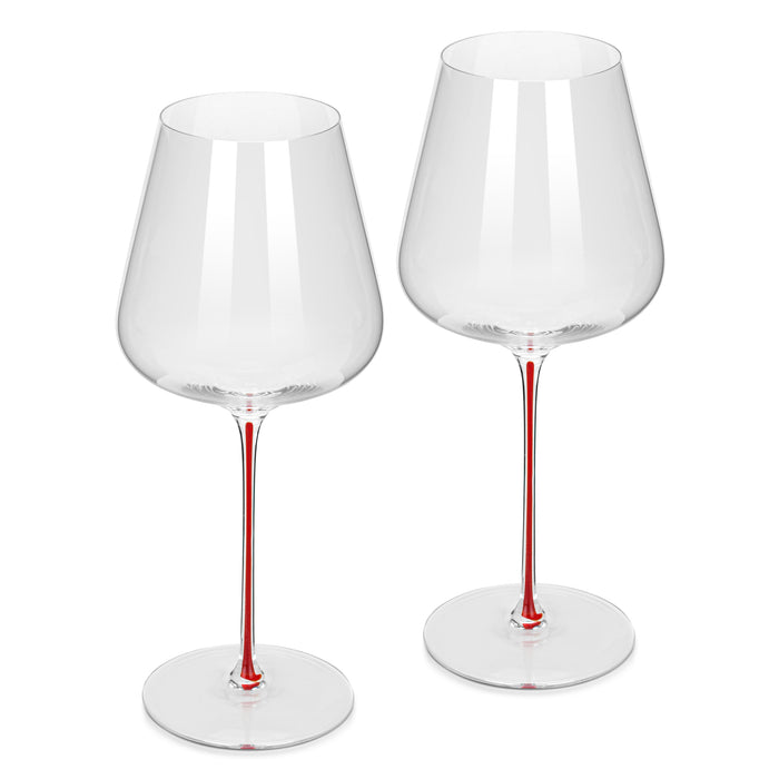 2-Piece Bordeaux Wine Glasses 765ml (glass)