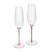 2-Piece Champagne Glasses 220ml (Glass)