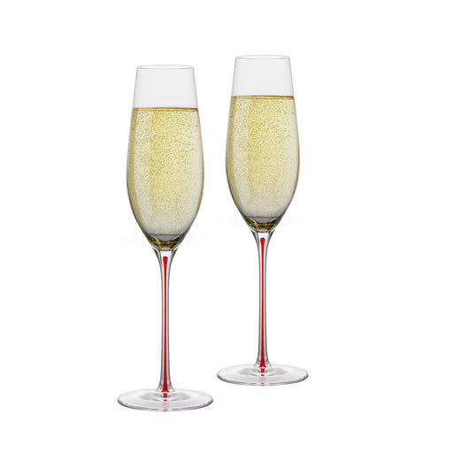 2-Piece Champagne Glasses 220ml (Glass)