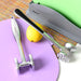 Meat Tenderizer Zinc-alloy, Dual-Sided Nails Meat Mallet, Meat Hammer With Rubber Comfort Grip Handle