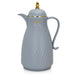 1000ml Vacuum Insulated Jug with Plastic Case and Glass Blue