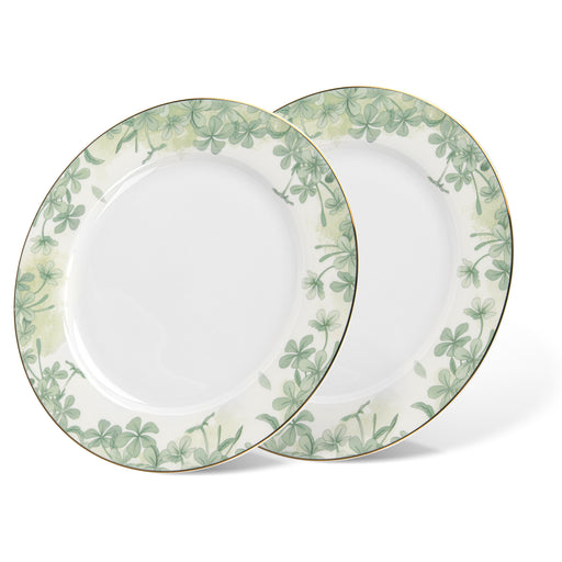 2-Piece Plates Summer Glint Series 26cm Fine Bone China