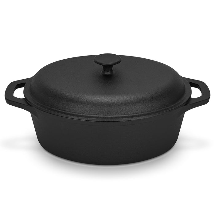 Casserole with Lid  33x26cm/6LTR with lid (cast iron)