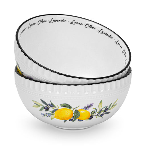 2-Piece Bowl Lemon Provence 16cm Porcelain