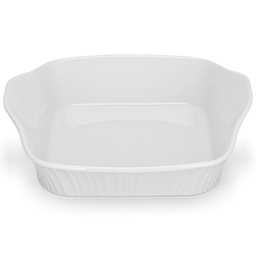 Baking Dish Porcelain (White Square Baking Dish 20.5x20.5x6.5cm/1.8L)