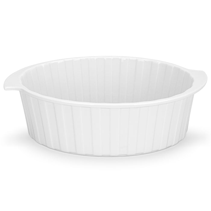 Oval Baking Dish 24x16.5х8cm/1.6LTR Porcelain