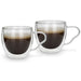 2-Piece Double Wall Cups 90ml (Borosilicate Glass)