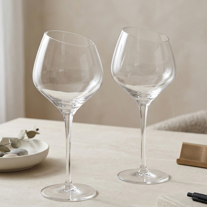 2-Piece Red Wine Glasses 550ml (Glass)
