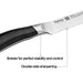 8"Carving Knife Kronung Series Stainless Steel