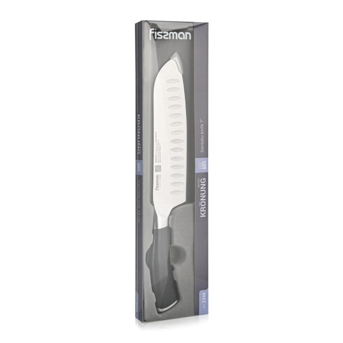 7"Santoku Knife Kronung Series Stainless Steel