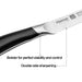 5"Utility Knife Kronung Series Stainless Steel