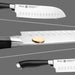 7" Santoku Knife ELEGANCE (X50CrMoV15 Steel)