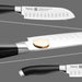 5 Santoku Knife Elegance (X50crmov15 Steel)