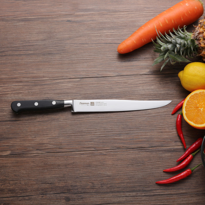 8"Slicing Knife KITAKAMI with German Stainless Steel