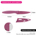 Paring Knife with Sheath Pink 10cm