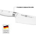 6'' Chef's Knife LINZ with Steel X50Cr15MoV