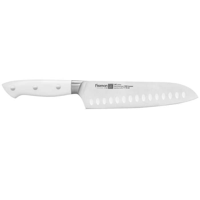 7'' Santoku Knife LINZ with Steel X50Cr15MoV