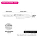 5'' Santoku Knife LINZ with Steel X50Cr15MoV