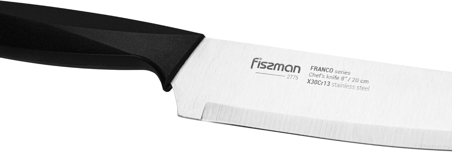 3-Piece Knife Set, Stainless Steel Franco Series 8'' Chef Knife, 5'' Utility Knife, 3.5'' Paring Knife