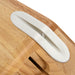 6-Piece Knife Set Tocco Series with Sharpener And Wooden Block with Chef Knife 20cm, Santuko 18cm, Utility 13cm, Paring 9cm And Fillet Knife 18cm X50CrMoV15 Steel