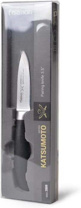 3.5" Paring Knife , Japanese Stainless Steel Knife AUS-6, Katsumoto Series