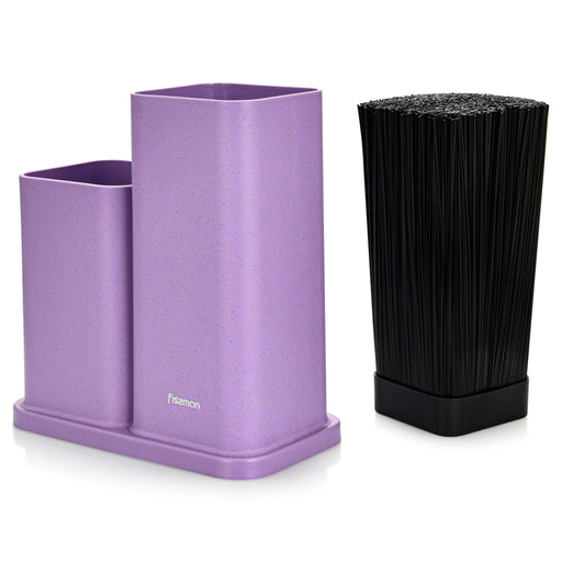 Kitchen Knife & Utensil Organizer (Plastic) LILAC