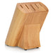 Kitchen Knife Block with 5 Slots for Different Knives – 14cm Wooden Organizer