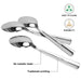 3-Piece Tea Spoon 15cm, Stainless Steel Cutlery Set Flor Series