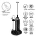 4-in-1 Milk Frother with Stand, Handheld Rechargeable Electric Ultra Fast 12000 RPM Milk Frother