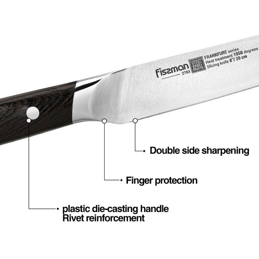 8'' Slicing Knife FrankFruit (steel X50Cr15MoV)