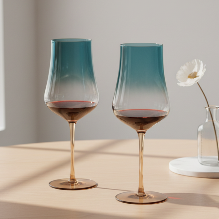 2-Piece Red Wine Glasses 600ml Glass