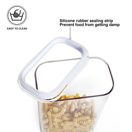 Rectangular Food Storage Container – 2.0L/22cm (Durable Plastic, Airtight)