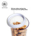 Round Food Storage Container – 1000mL/16cm (Durable Plastic, Airtight)