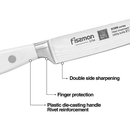 5'' Utility Knife Bonn (X50CrMoV15 steel)