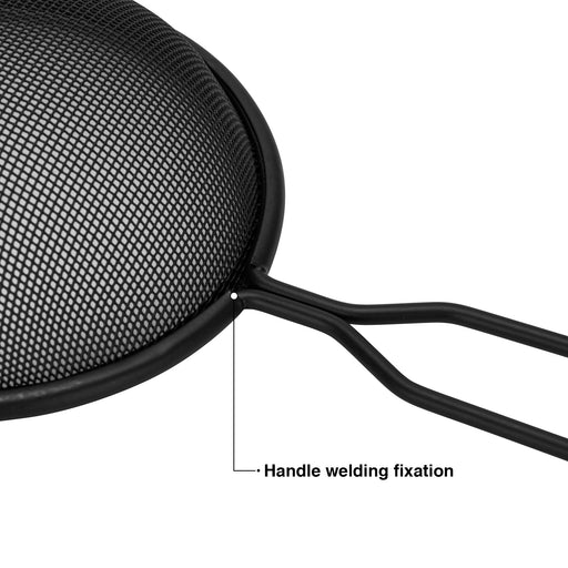 Strainer 12cm With Handle Steel