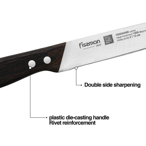 5'' Utility Knife Ferdinand (X50CrMoV15 steel)