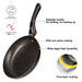 Fry Pan 20cm, Aluminum Touch Stone Non-Stick Coating Frying Pan Forde Series, Induction Bottom