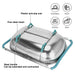 Over The Sink Mesh Colander 38x32x7.5cm (Stainless Steel)
