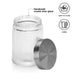 4-Piece Food Storage Large Jars 1300ml (Glass)