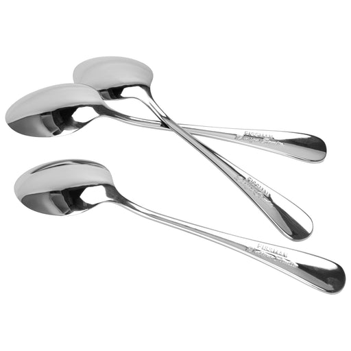 3-Piece Dessert Spoons Flavia 17cm Stainless Steel